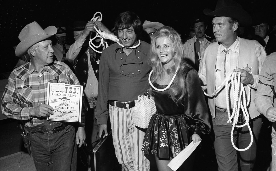 Joe Namath and Ann-Margaret